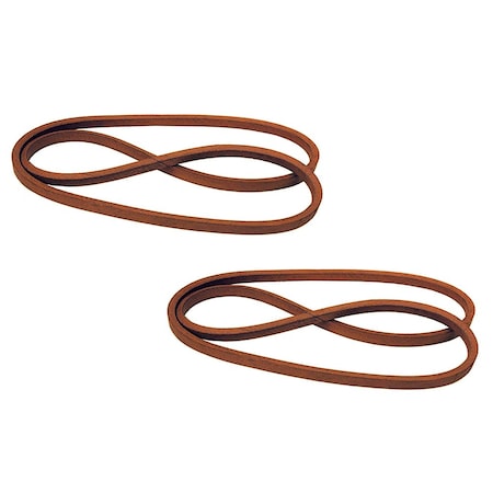 Aic Replacement Parts Two New Aftermarket Transmission Drive Belts 140294 532140294 Fits Husqvarna LAB40-0451_x2